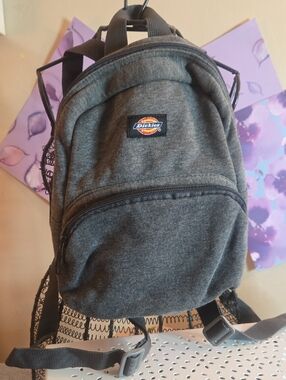 Dickies Charcoal Gray Mini Backpack